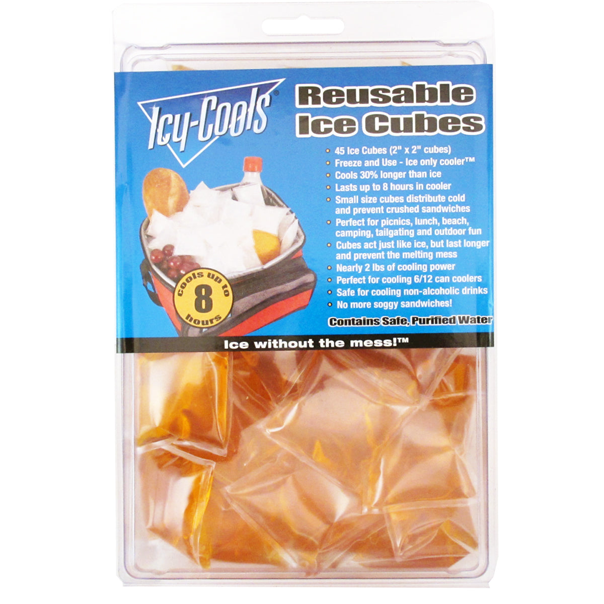 Reusable Ice Cubes - Single-3-6-12 Pack