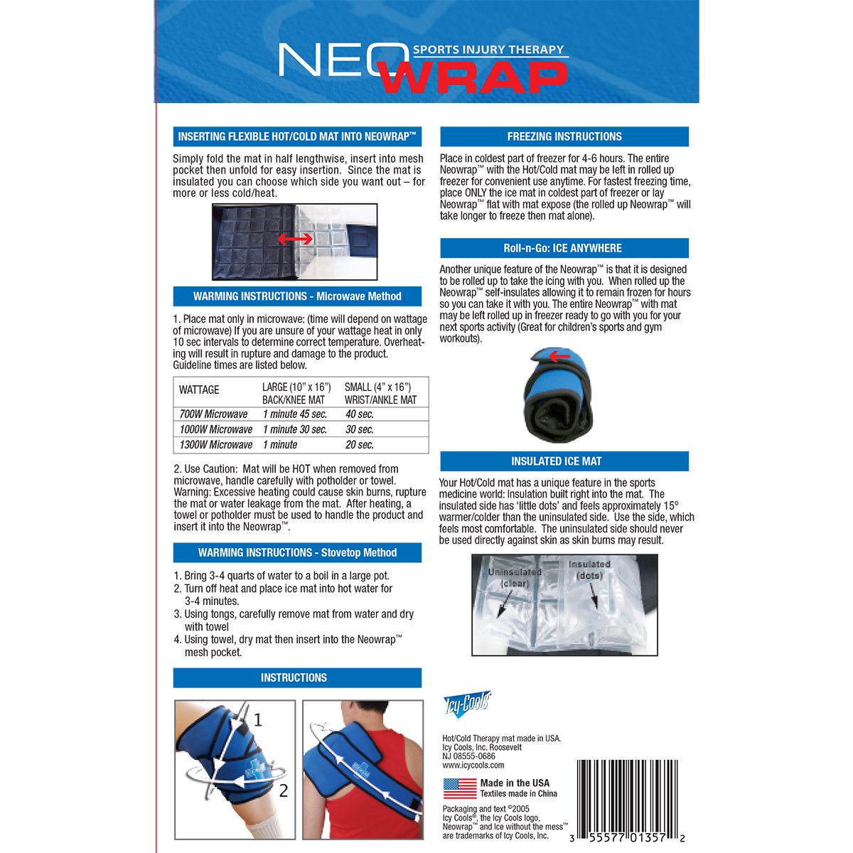 Neowrap LARGE Hot/Cold Therapy Wrap