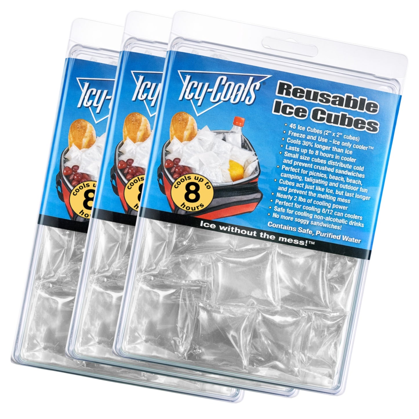 Reusable Ice Cubes (Single/3/6/12 Pack)