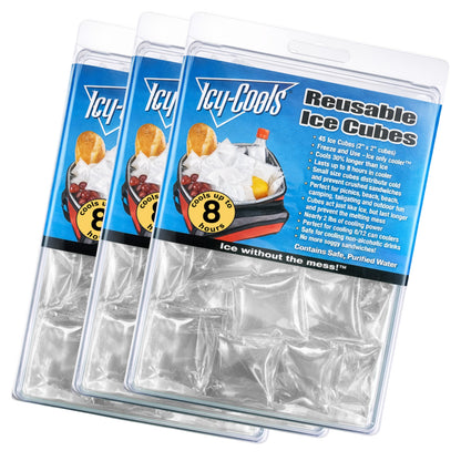 Reusable Ice Cubes (Single/3/6/12 Pack)