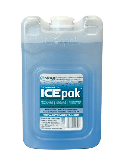 Cryopak IcePak Hard Gel Pack - XL-L-M-S-Lunch-1Pack-2 Pack-4 Pack