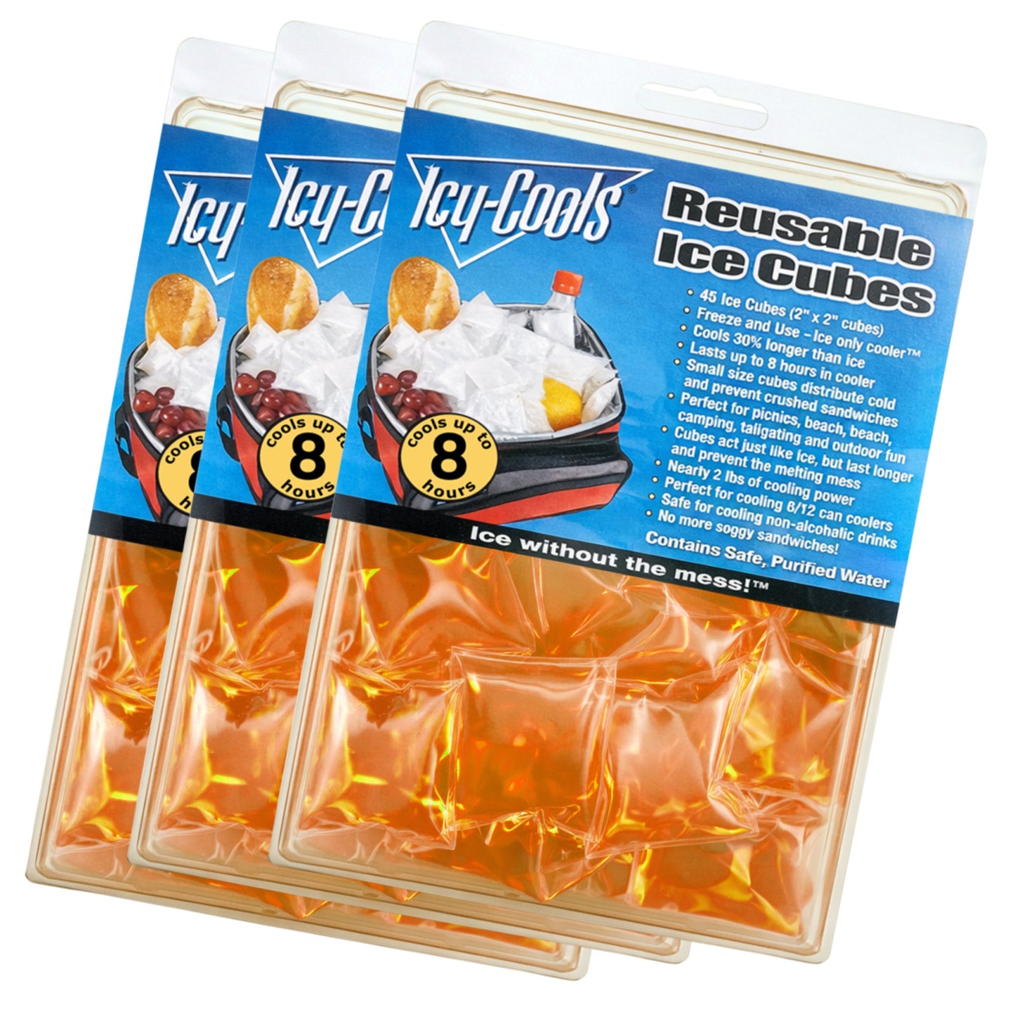 Reusable Ice Cubes (Single/3/6/12 Pack)