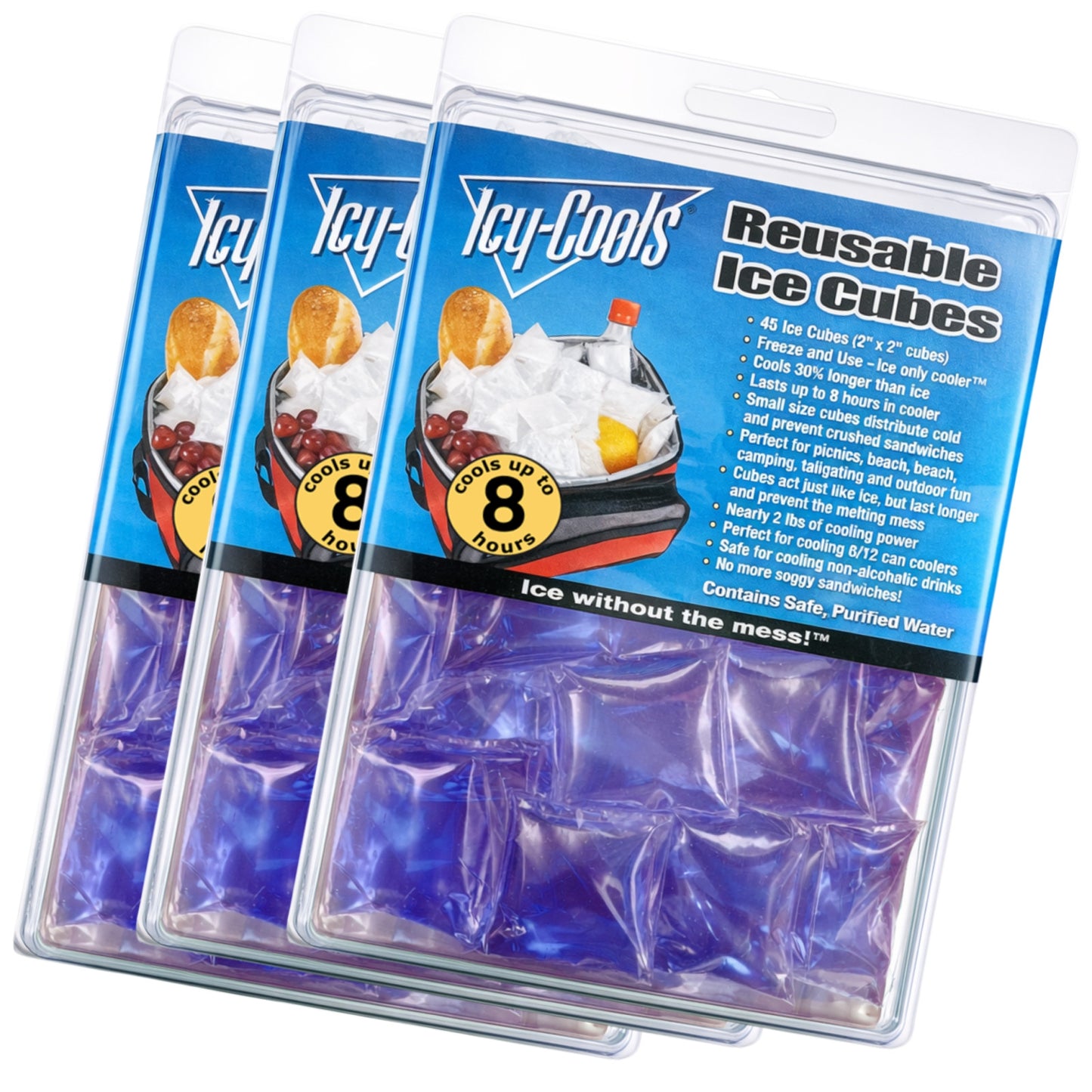Reusable Ice Cubes (Single/3/6/12 Pack)