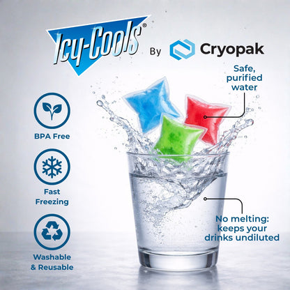 Reusable Ice Cubes (Single/3/6/12 Pack)